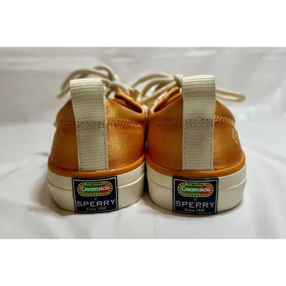 Sperry X Creamsicle Crest Vibe Orange Women's Size 6.5 Sneaker Shoe - Picture 4 of 10